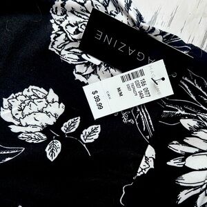 Brand new with tags. Never worn Magazine women’s shirt/culotte style pants. MIDI